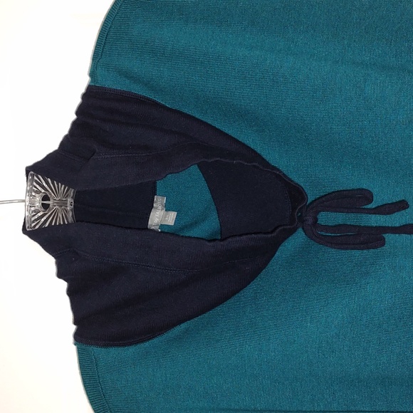 T by Talbot's sweater knit cowl neck top - Picture 2 of 4